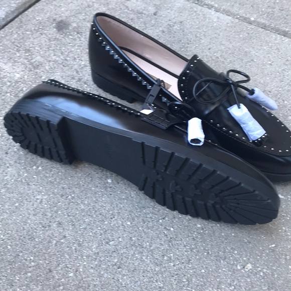 Zara Studded loafers slip on Sz 10❗️sold❗️ - Picture 4 of 8